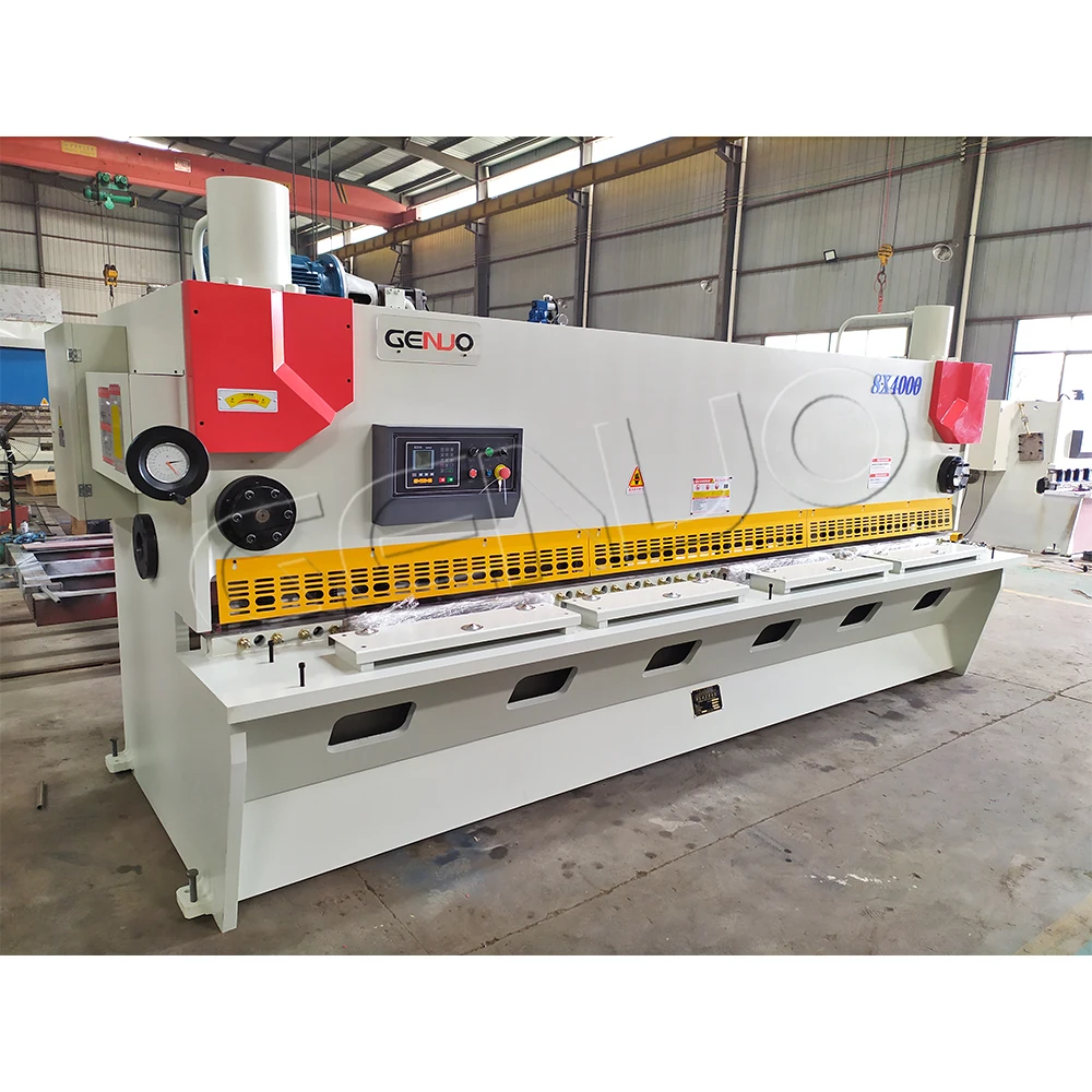 2023 GENUO Excellent Quality And Reasonable Price 6 mm Mechanical Automatic Guillotine Shearing Machine