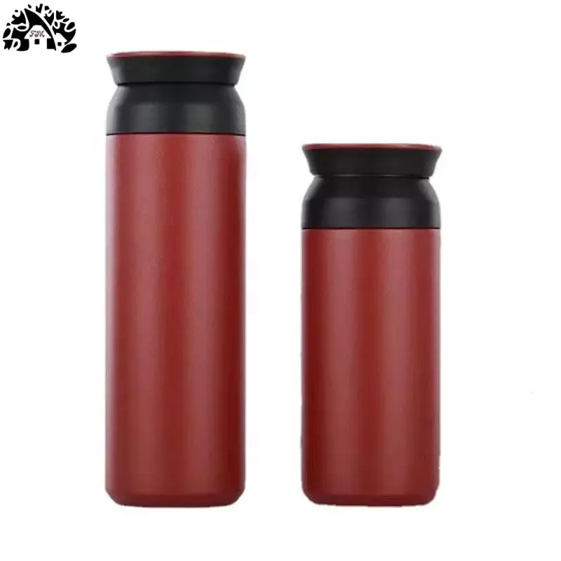 Hot sale 350/500ml flasks vacuum holder water bottle stainless steel custom logo fashion insulated vacuum flask