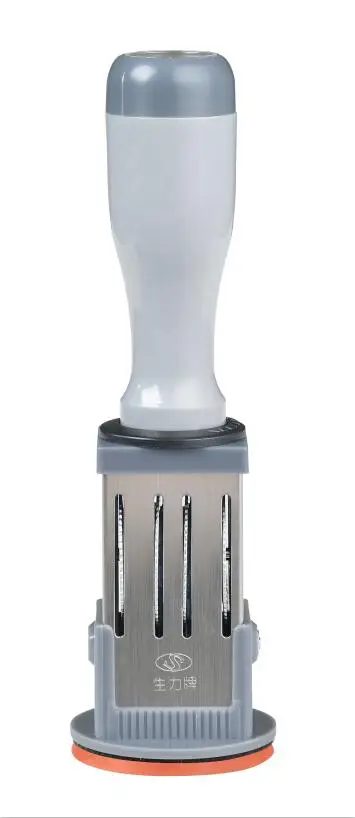 Different Headed Date Chapter Stamps Stainless and Rubber Office Seal Date Chapter 36 * 36 mm Square Date Stamp Making Machine