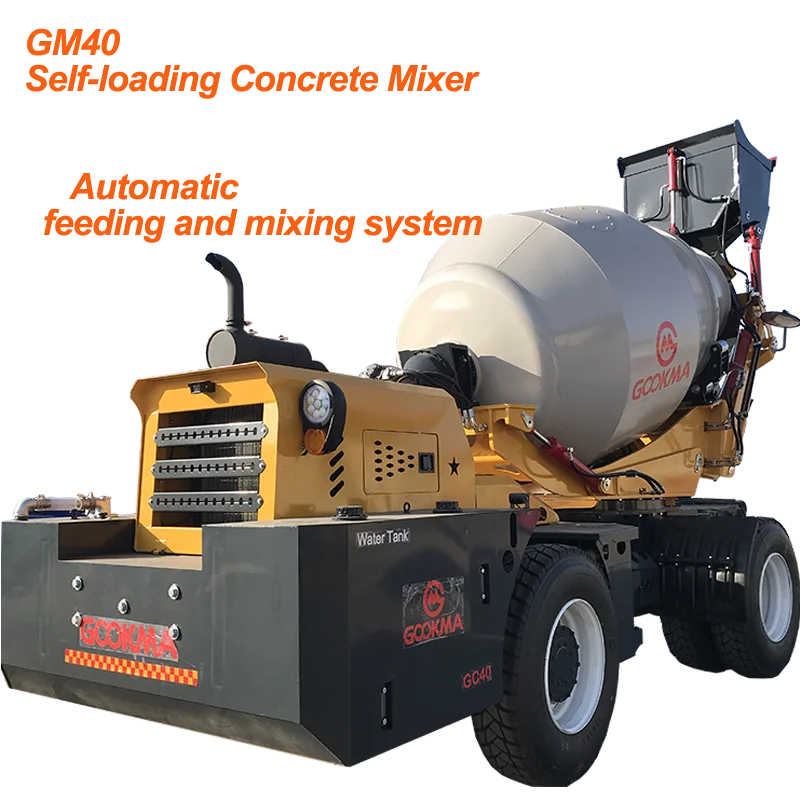 New Portable Concrete Mixers Diesel Concrete Mixer With Pump For House Building Use