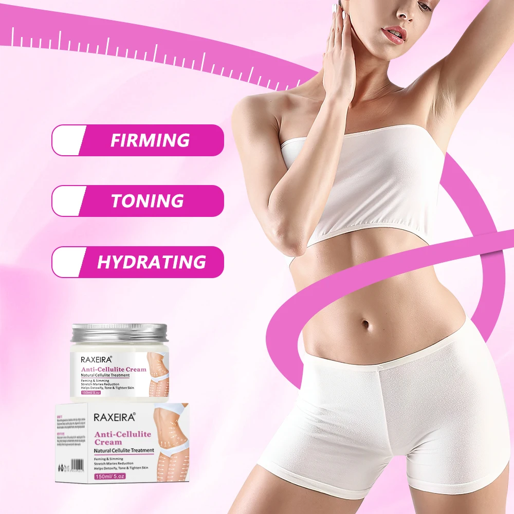 Private Label Organic Anti-Cellulite Body Massaging Slimming Cream Shaping Sweat Fat Burning Slimming Body Anti Cellulite Cream