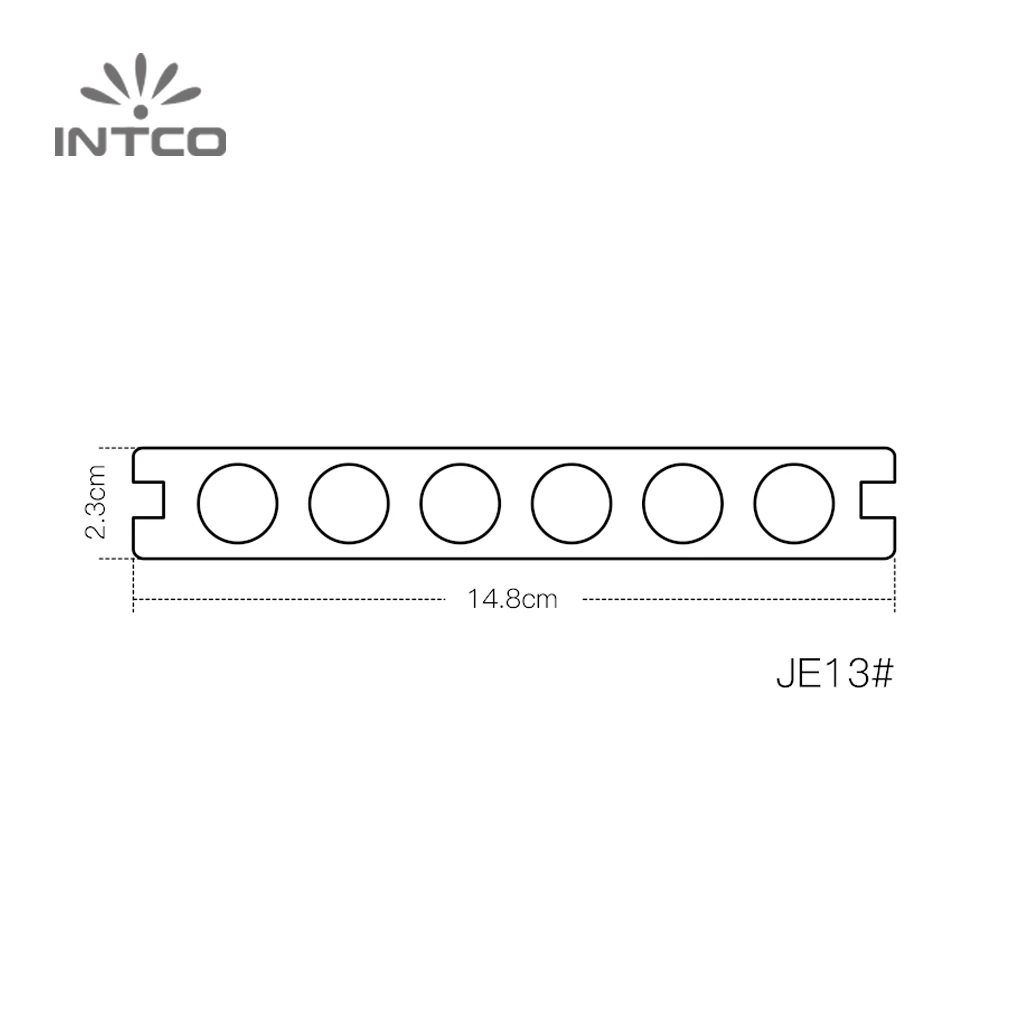 Горячая Распродажа, быстрая установка, домашний декор, водонепроницаемая противомольная ко-Экструзионная настенная панель и наружный настил INTCO