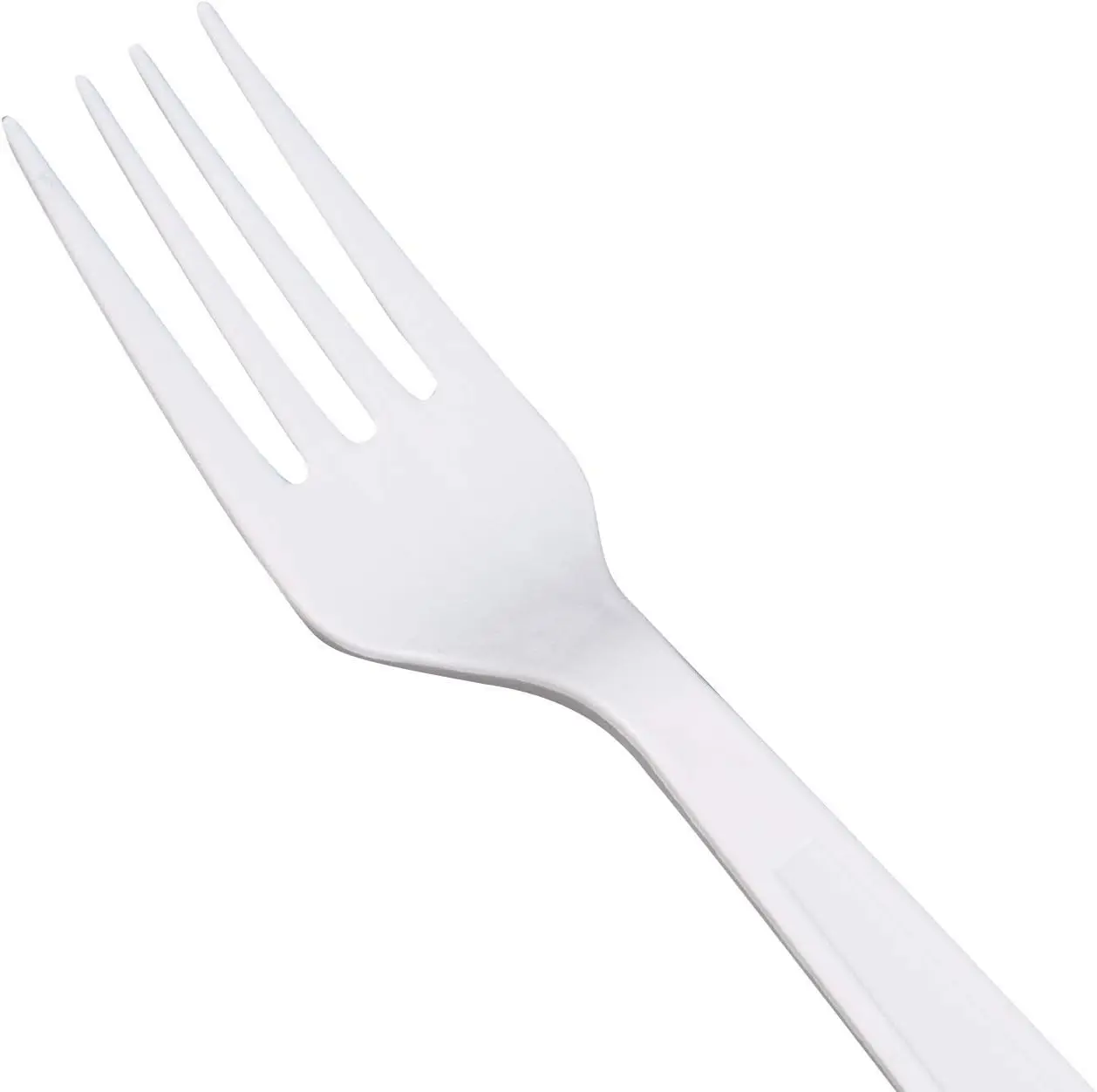 PP Plastic Medium Weight Cutlery Kits with Salt and Pepper - White