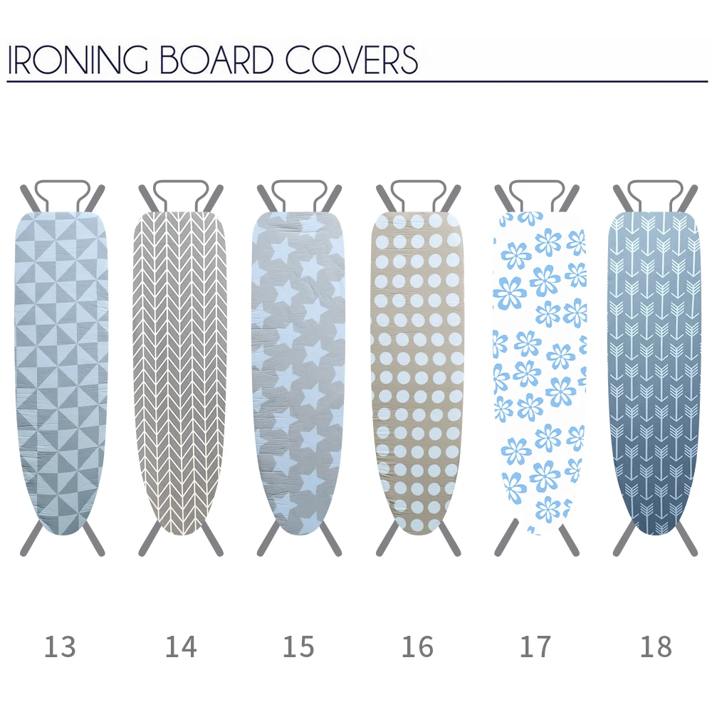 Hotsale OEM ODM Heat Insulation Large Folding Standard Size Ironing Board Cover