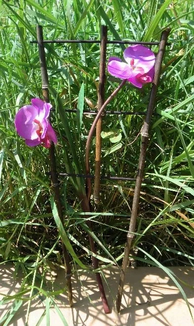 Decorative Flower and orchids from holland support Bamboo Flower Stick