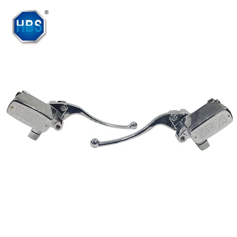 S-uzuki K-awasaki Y-amaha H-onda OEM# 53175-MRI-671 Chrome Front Left & Right Hand Brake Master Pump