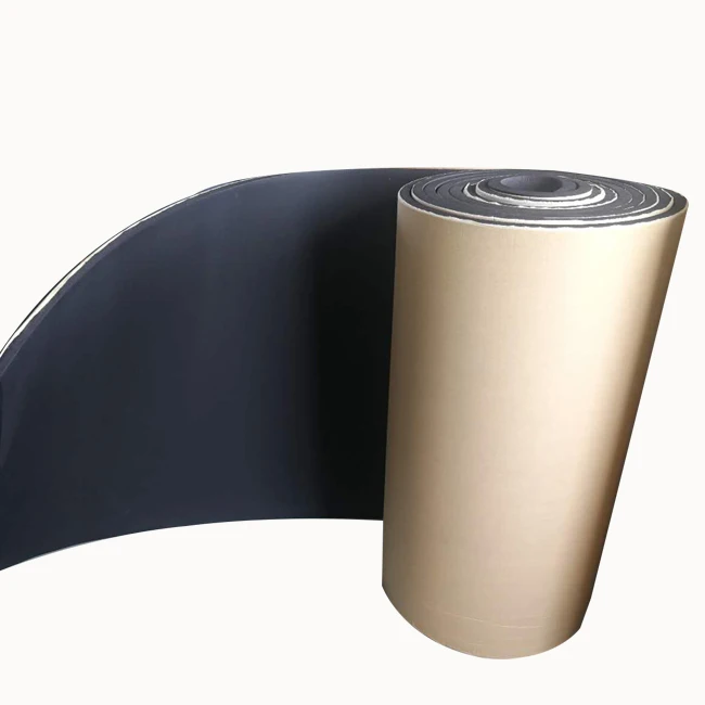 Adhesive sponge sheet rubber foam roll for thermal insulation soft, heat resistant, waterproof, sound absorption