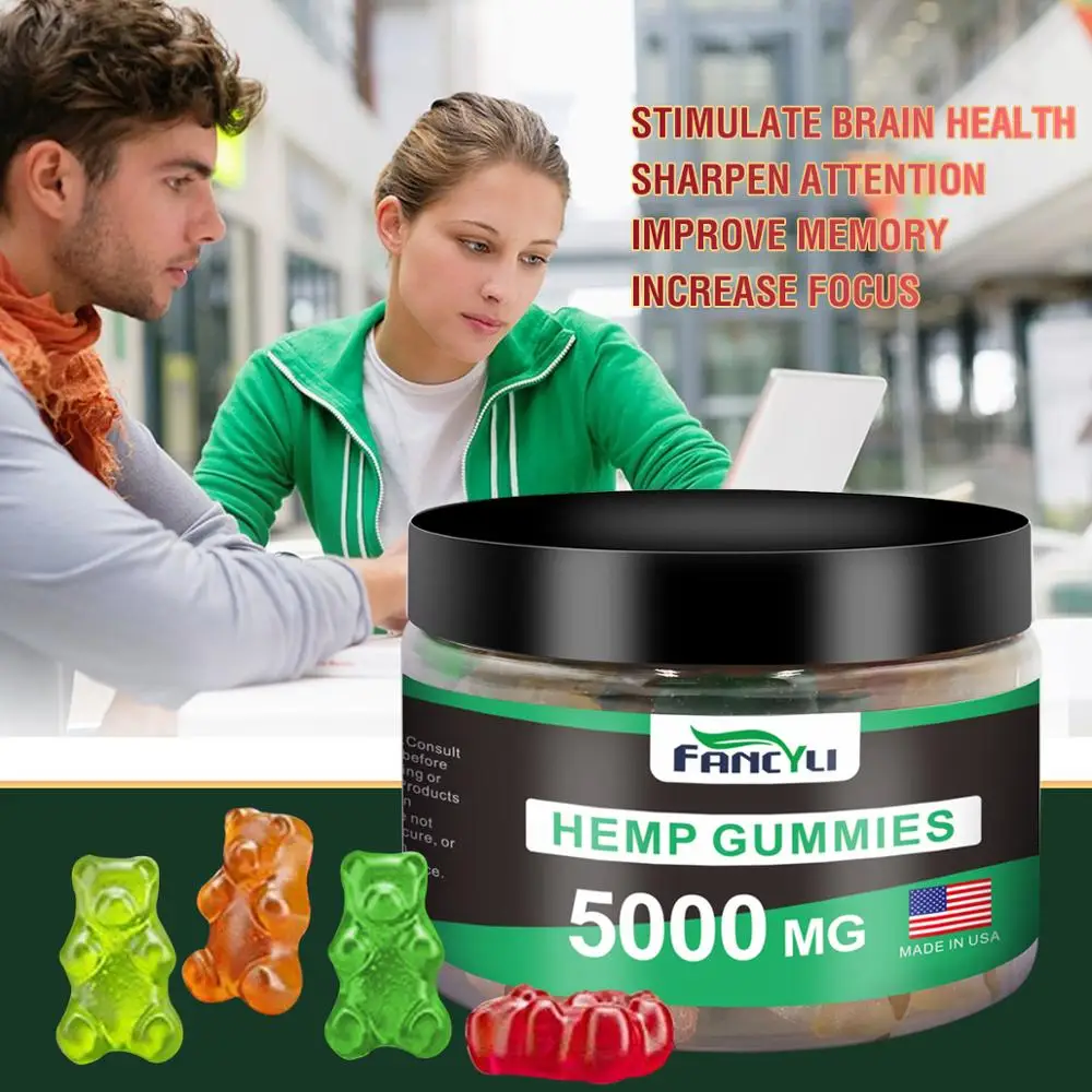 
Fancyli Pure American Hemp Gummy Private Label CBD Delta 8 Gummies Infused Hemp Oil Gummies ship from usa 