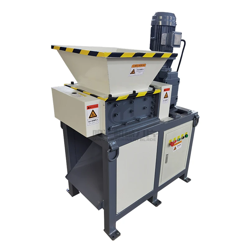 Small Industrial Plastic Shredder Machine With 4kw Motor