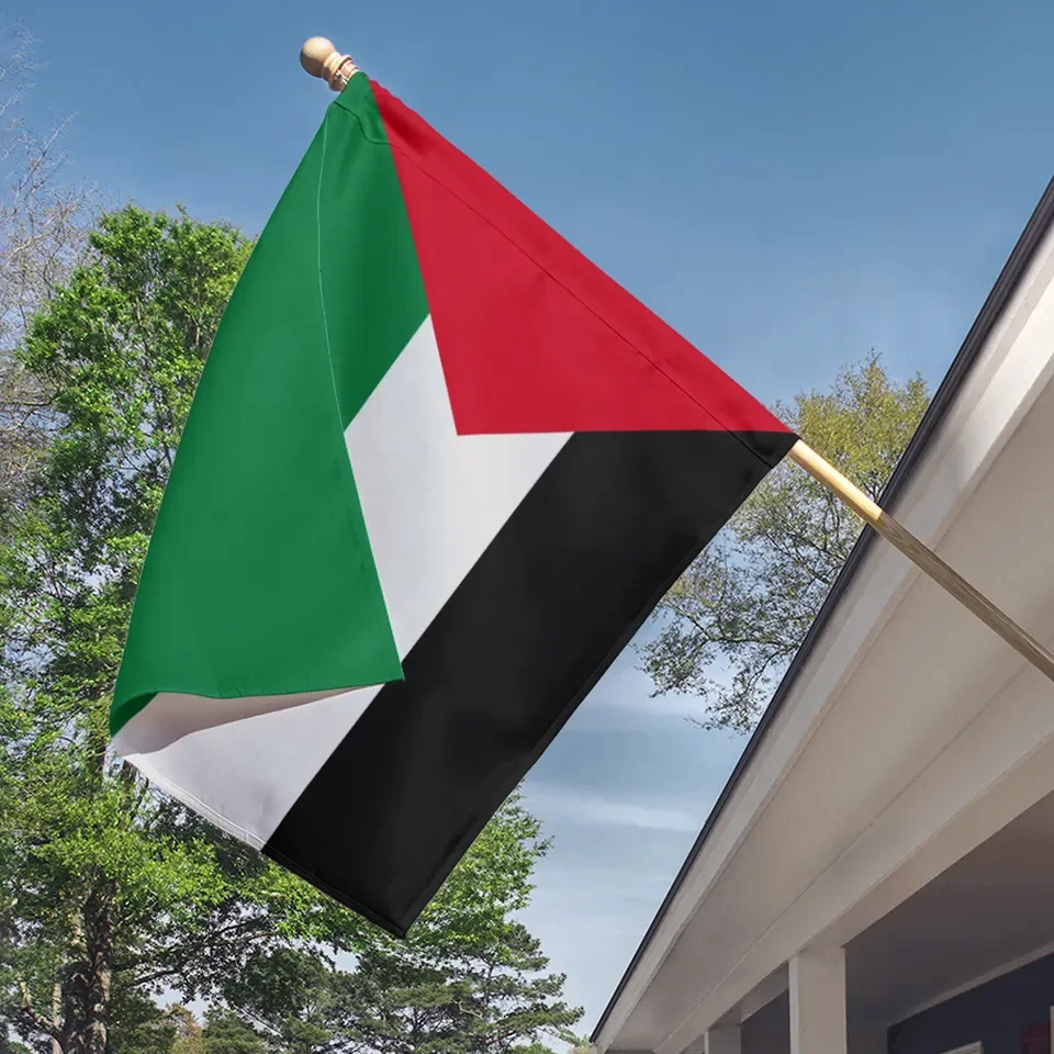 Custom Palestine Flag 3*5ft 90*150cm Palestine Country Flag for Promotion Advertising,palestine flag car