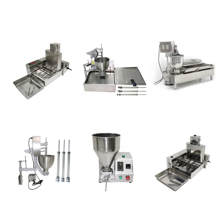 Commercial Catering Equipment Donut Making Machine 110V 220V Electric Automatic Mini Donut Fryer Machine Maker