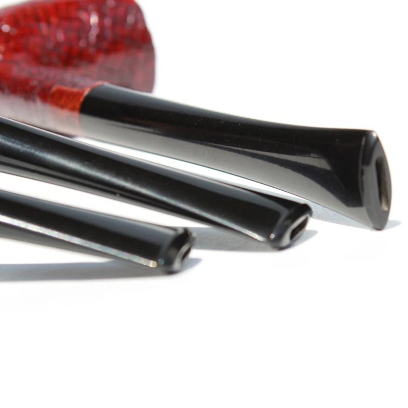 Briar Pipes Tobacco Smoking Pipe Carved/Sandblast  None Filter Straight Pipe Dublin Shape #L214