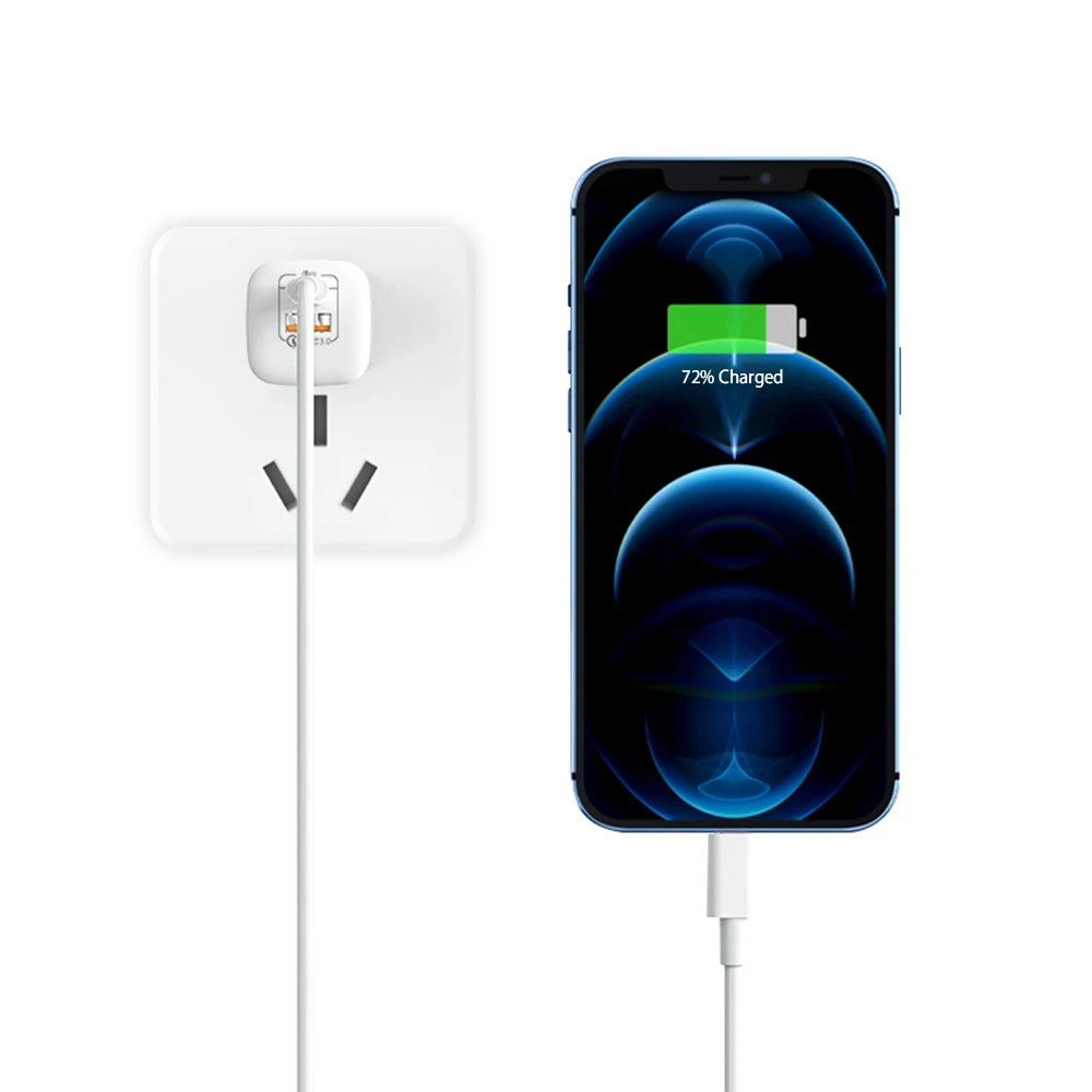 
 Ган 33 Вт быстрой зарядки для iphone зарядное устройство высокой скорости Dual USB устройств на базе Android и зарядное устройство для ноутбука универсальный pd быстрая зарядная головка  