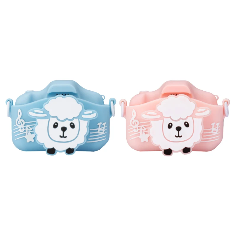 New Design Animal Cartoon Child Camera Kids Camera Toy With Silicone Protection