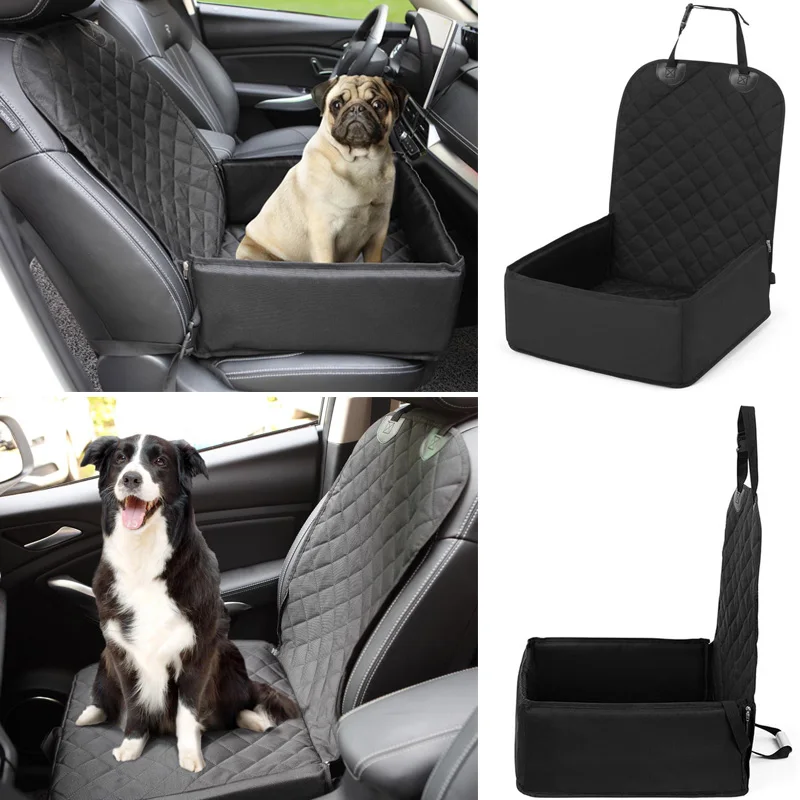 Dog Car Seat Cover, Waterproof Pets Hammock for Front Seat and Back Seat
