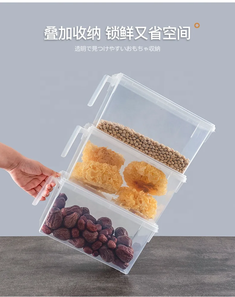 Wholesale Refrigerator Organizer Manufacture Pantry Organization Clear Food Safe Container fridge organizer