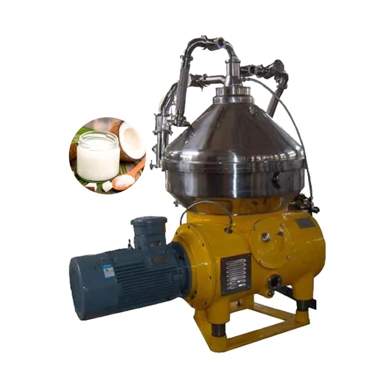 Milk Fat Cream Milk Skimming Milk Clarify Centrifuge Disc Separator Machine