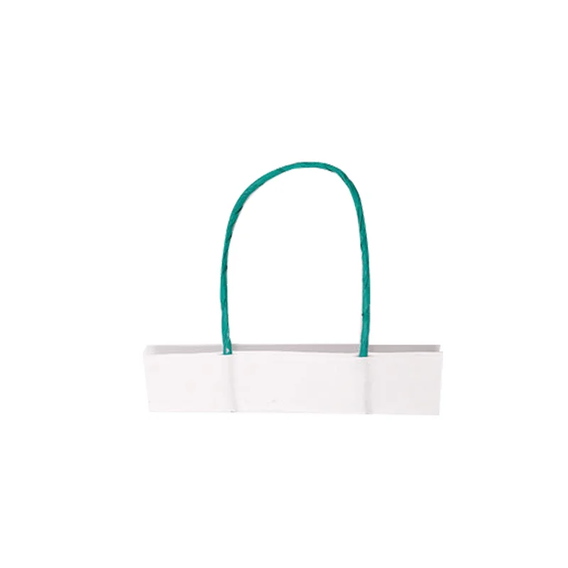 Automatic Paper Handle Bag Machine With Hot Melt Glue Paper Bag Handle Making Machine