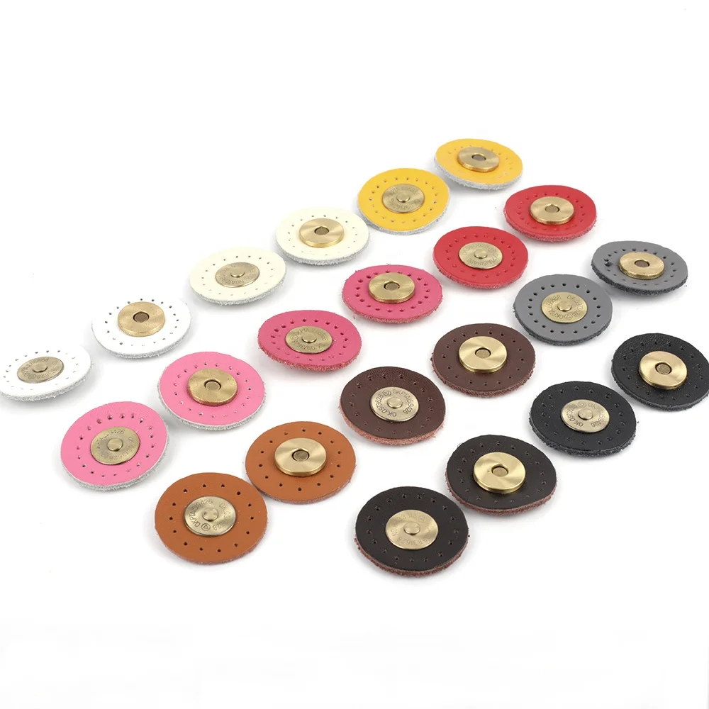 Leather Bag Buckles Handmade Wallet Buckle Card Pack Buckle for DIY Handbag Accessories