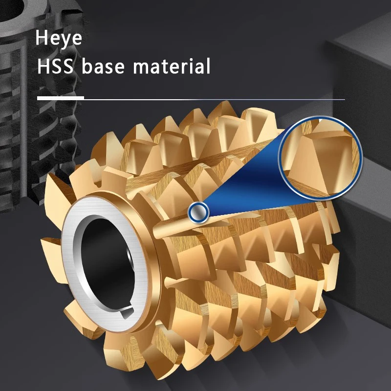 OEM Insert Finishing Hob Involute Gear Hob Rod/ Hole/Inlaid Alloy/Welded Type