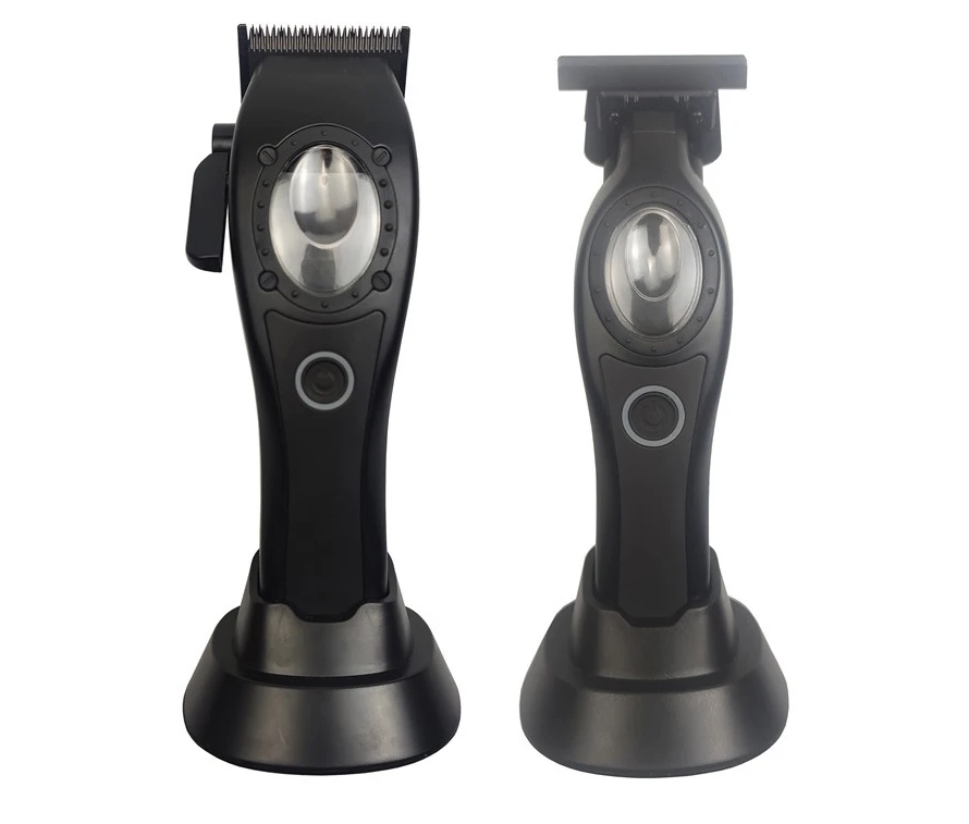2024 New  High-Quality Professional Barber Trimmer with Charging base Cordless and Powful Motor For Men