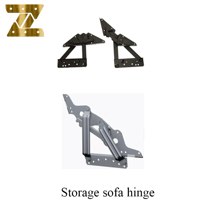 spring Click Clack furniture hinges adjustable sofa hardware accessories functional sofa folding mechanism hinge for sofa bed