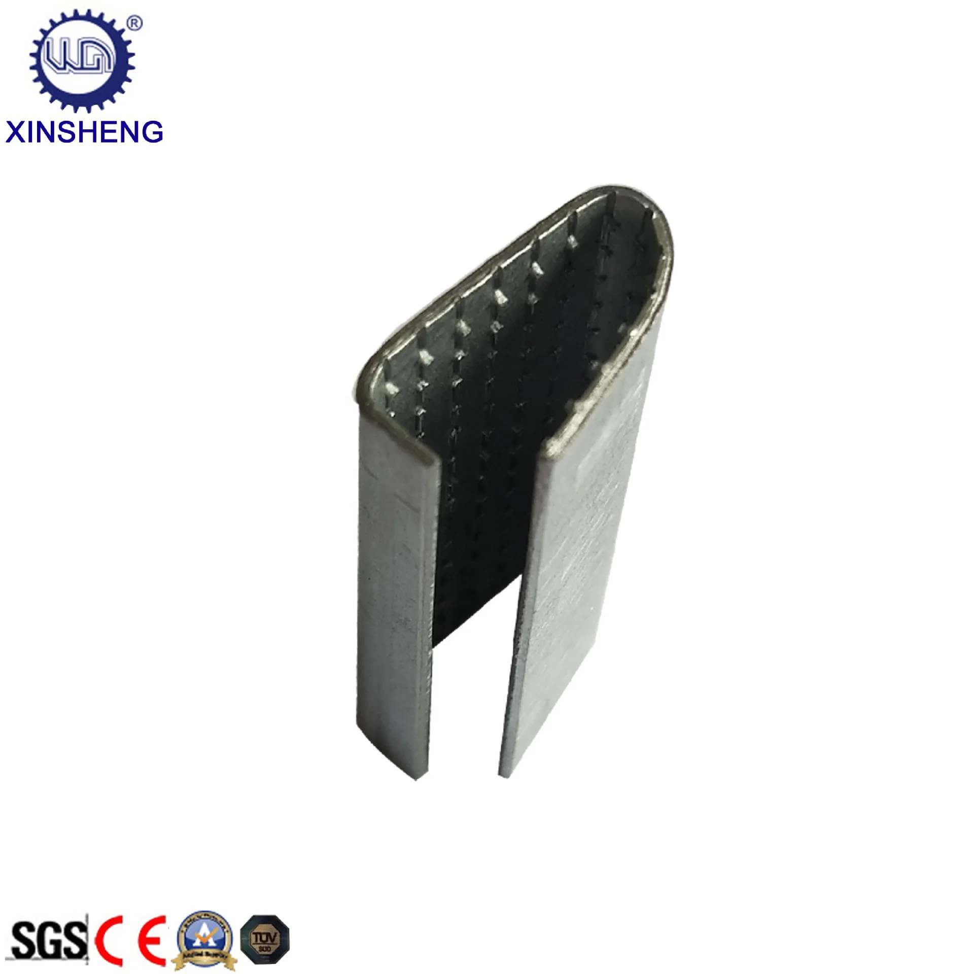 Mechanical Metal Heavy duty PP strapping steel seals packing buckles making machinery