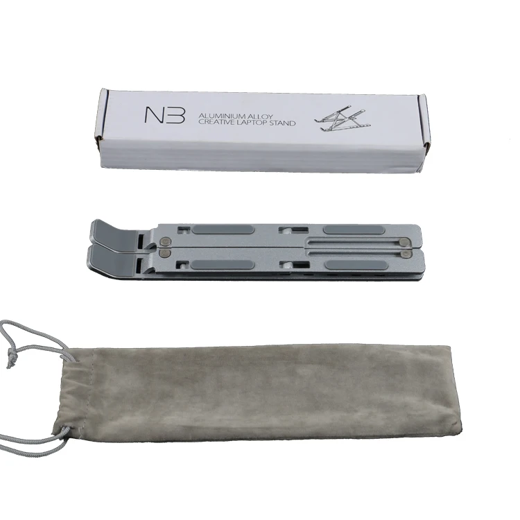 hot sell aluminum alloy laptop stand adjustable foldable desktop stand for home school office