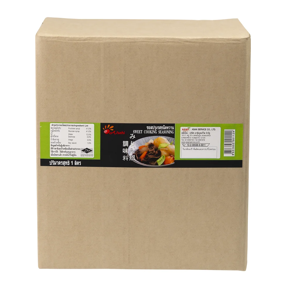 Соус Mirin Sweet соус японские приправы и приправы сладкий соус Brix от 68,0 до 72,0 в упаковке с ПЭТ бутылкой 1000 мл