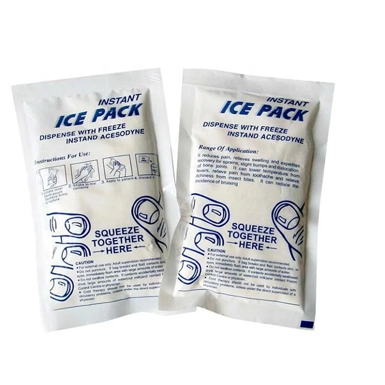 Pain Relief Compress emergency travel home first aid kit bags and pouches instant ice cold pack