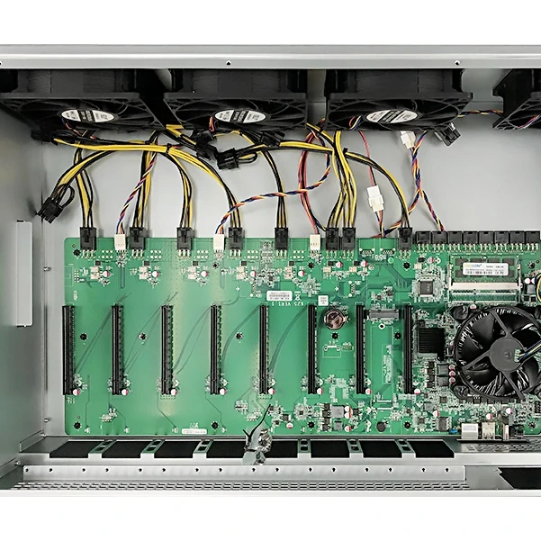 Made In China OEM server Case Gpu Miner Case 8 Graphics Cards Ethereum server Machine computer