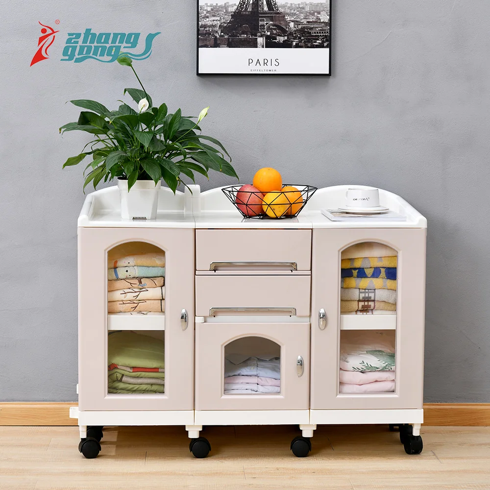 Многофункциональный пластиковый шкаф для хранения