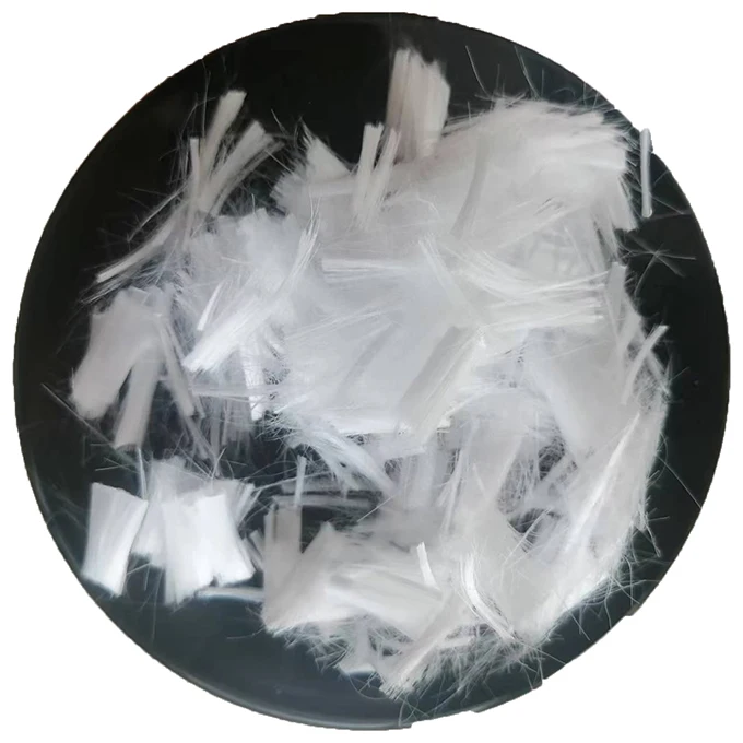 8mm High Temperature Polyester Polymer Synthetic Fiber Polypropylene for Concrete Pipe Building Materials