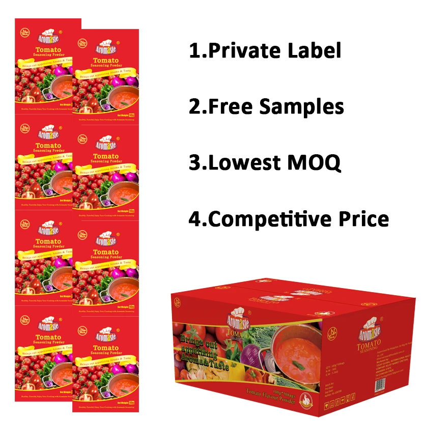 Wholesale High Quality Tomato Seasoning Powder for Soup in African