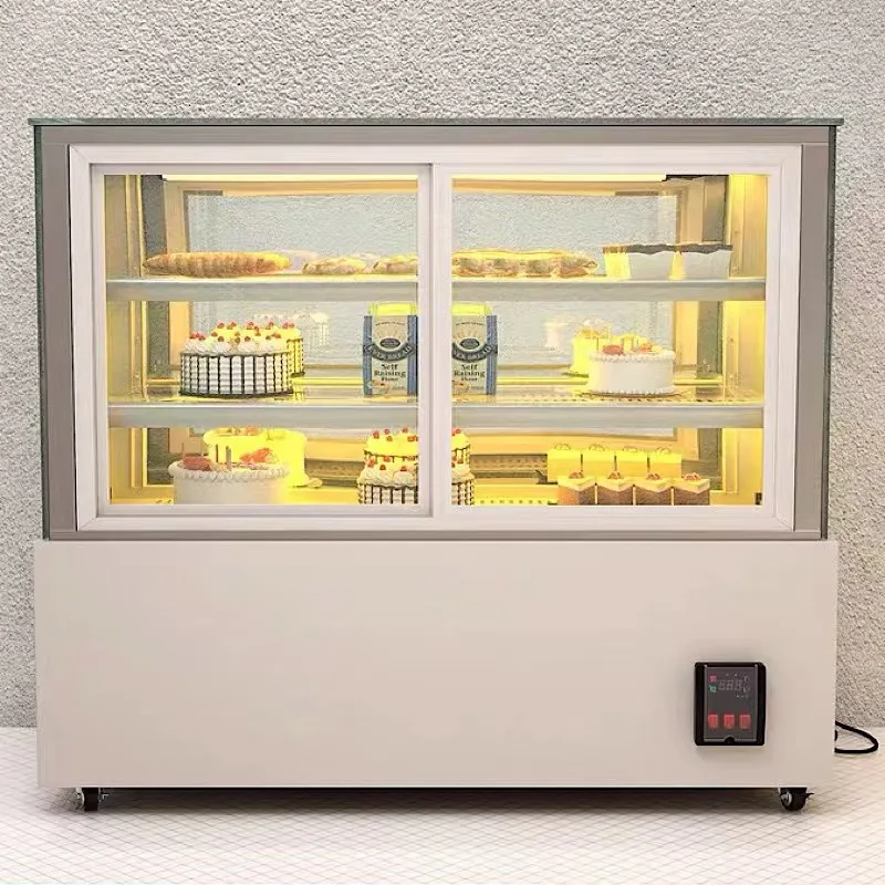 cake refrigerator small supermarket fridge refrigerator showcase cake display refrigerator for sale commercial