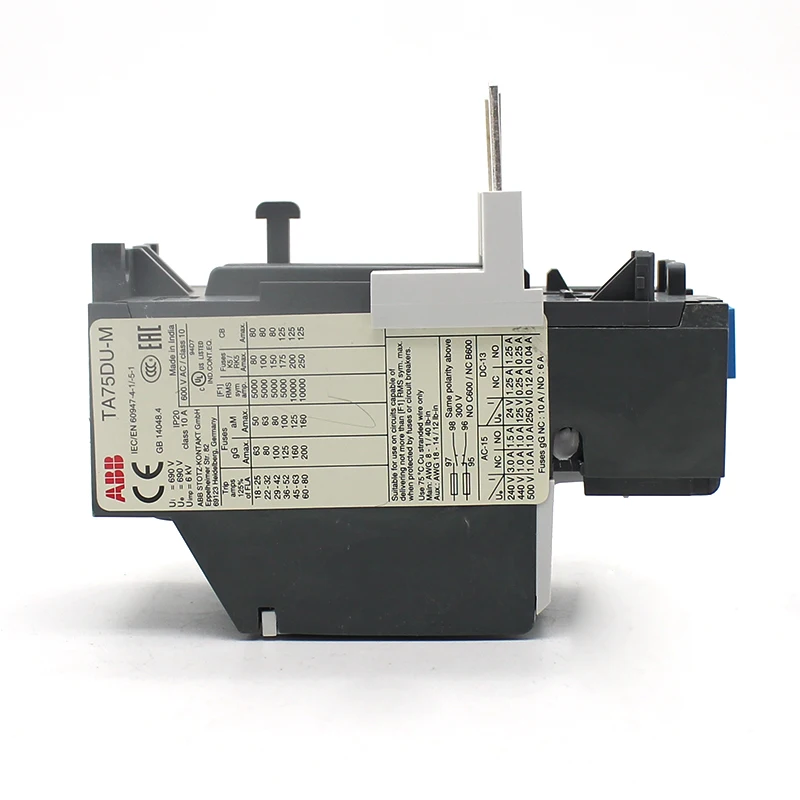 New and original ABB-China Contactor 22.0-32.0A 1SAZ321201R2002 TA75DU-32M Thermal Overload Relay