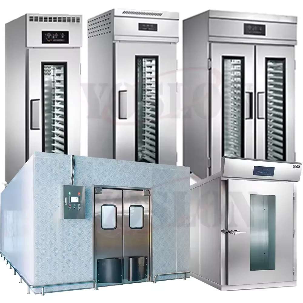 YOSLON guangzhou commercial restaurant retarder donut dough proofer 32 traysproofing heating cabinet proofer