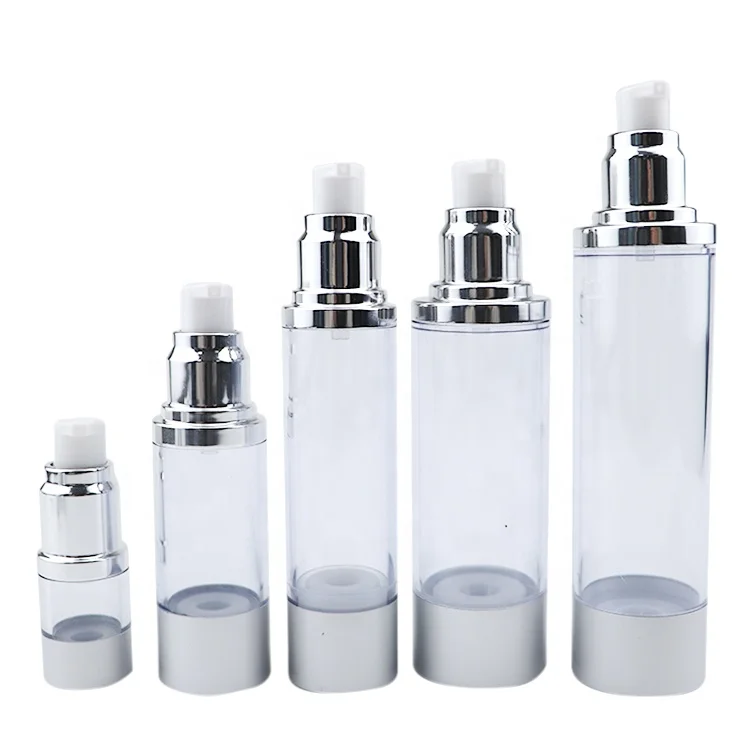 premium 120 ml headlock silken curved body twist lock up clamp dongguan serum tube mist spray frosted 120ml airless pump bottle