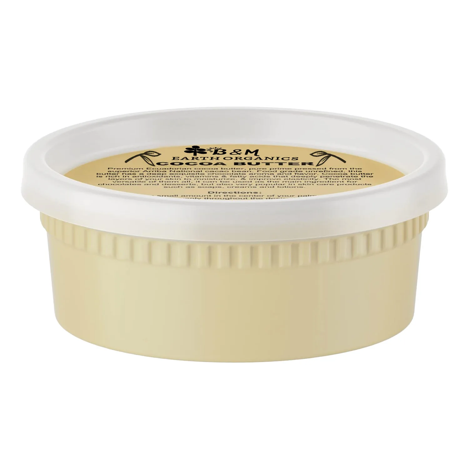 Mango Butter Bar Pure Natural Unrefined Great for Skin and Hair Growth Soap Making Body Butters Lotions and Creams
