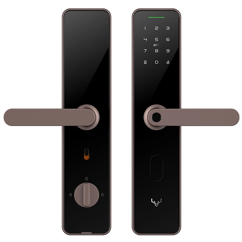 Ex-works 2021 Новинка Высокое Качество Xiaomi mijia безопасный цифровой код пальцевой печати замок замки для алюминиевых дверей дверная ручка с замком