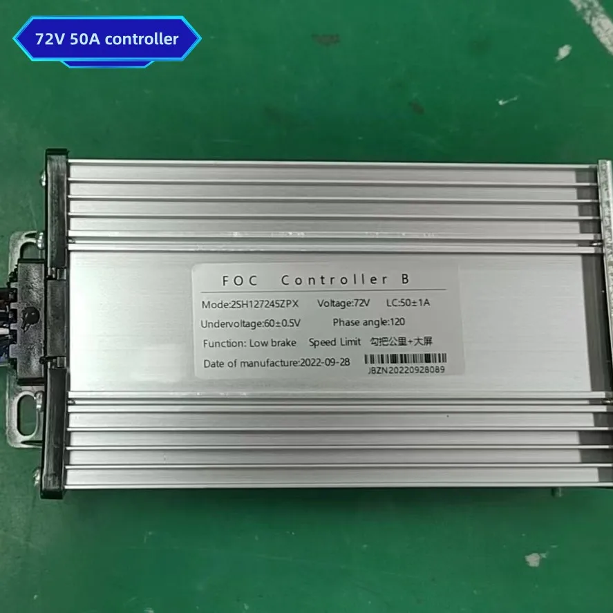 hot selling good price FOC sine wave 72v 50a controller for 84V 72V 4000W 5000W hub motor