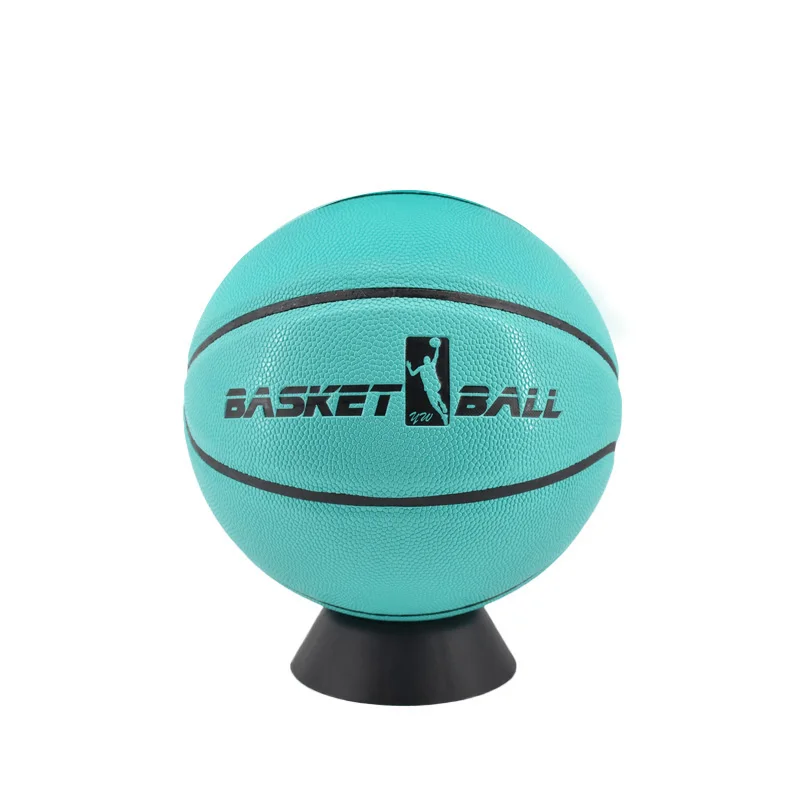 Blue Customized Logo Basket Ball PVC/PU Leather Official Size 7 Weight Basketball