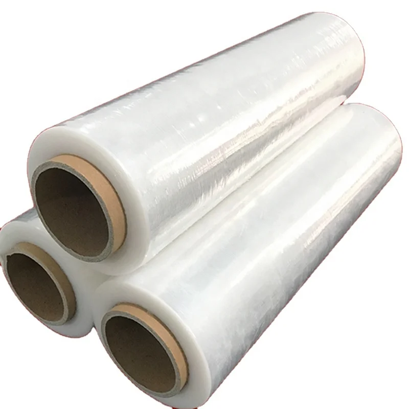 lldpe pe ldpe shrink wrap stretch film cling film plastic roll film for box packing