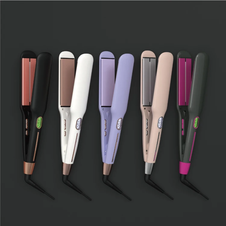 Professional 450 Degrees Infrared Flat Irons Ceramic Titanium Flat Iron Fast Portable Infrared Flat Iron Hair Straightener