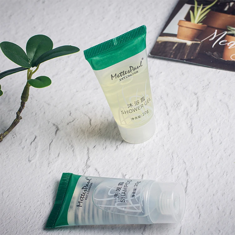 Hotel Club Disposable Toiletries Nordic Simple Packaging Disposable Shampoo Shower Gel Hair Care Moisturizer