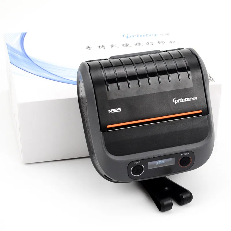GP-M323 Label Maker Mini Pocket Printer Thermal Label Printer For Retail Express label 80mm
