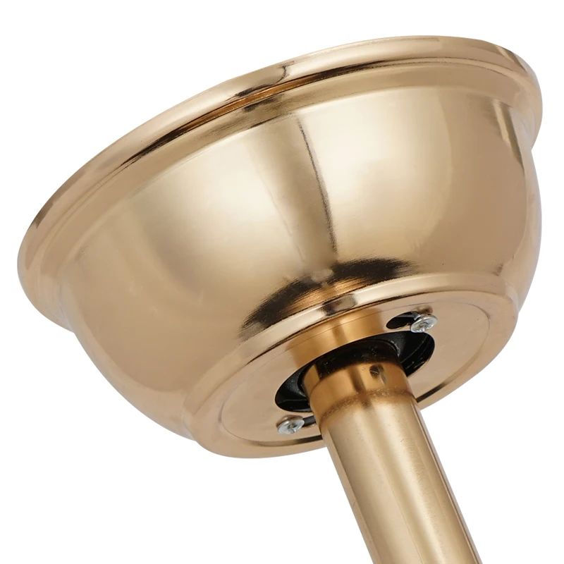 Dropship Guzhen Gold Color Luxury K9 Crystal Remote Control Invisible Ceiling Fan Lights Ceiling Fan With Light Fan Chandelier