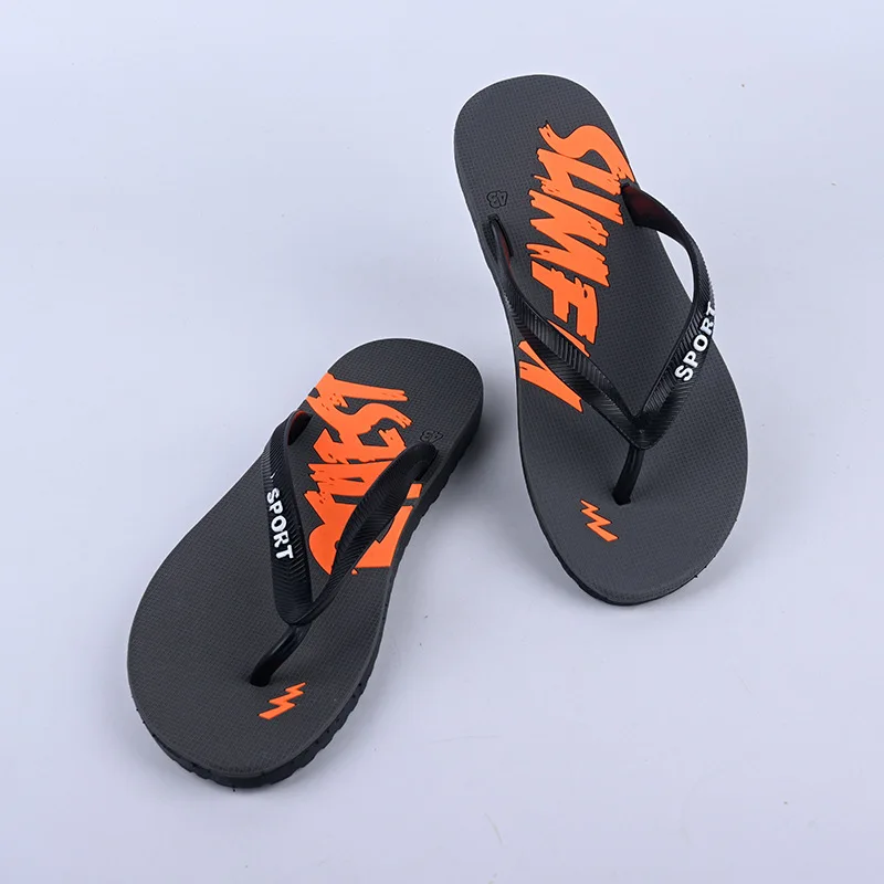 2022 New Fashion Thick Soles Clipped Feet Beach Comfortable Nonslip Wear Resistant Outdoor Slippers Flip-Flops