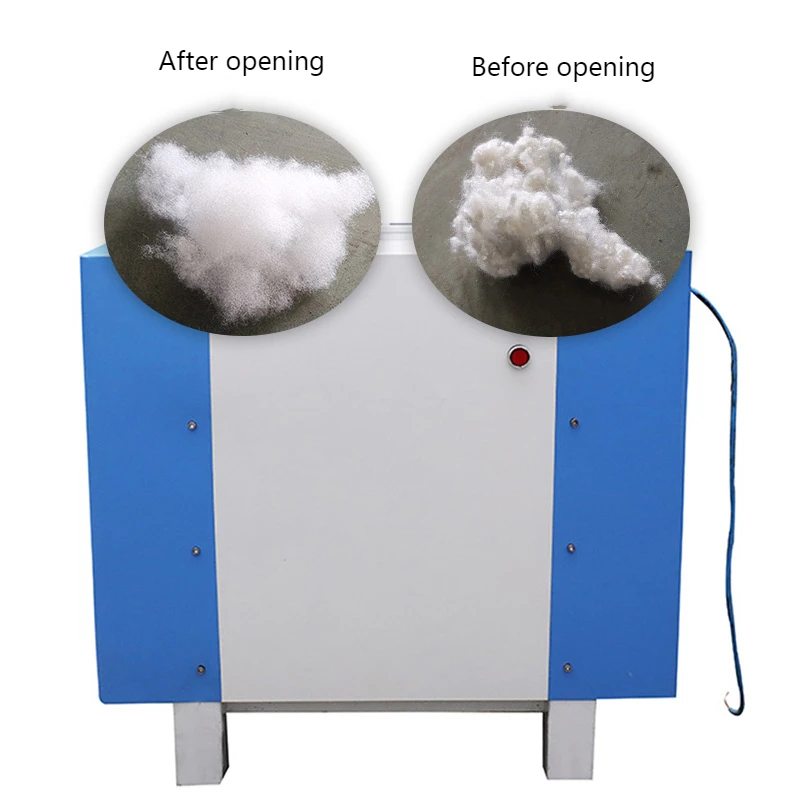 Automatic fiber opening machine cotton opener machine for pillows/cushions/plush toys