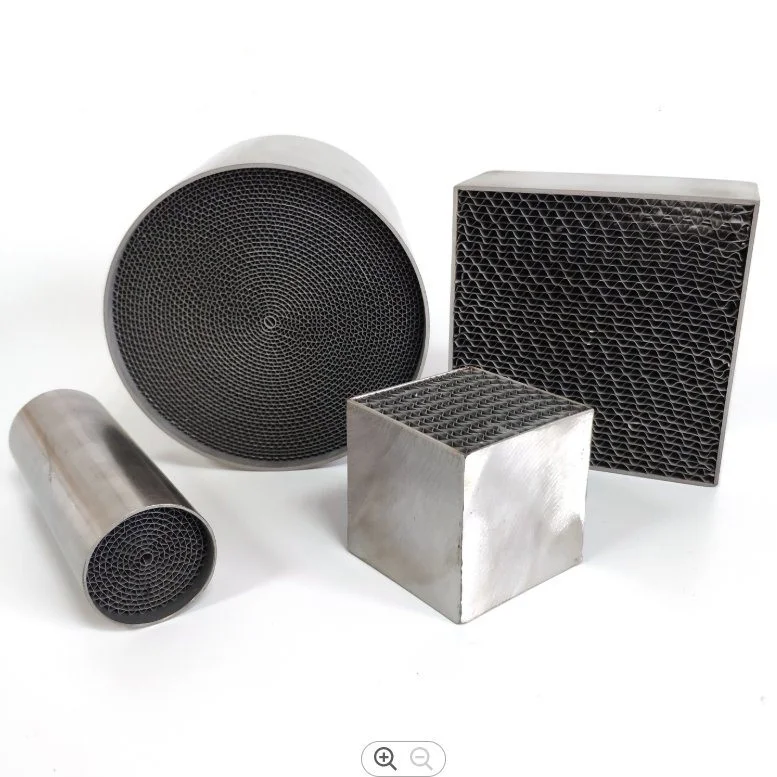 Diesel Engine Catalyst Honeycomb Metal Substrate Metallic Substrate